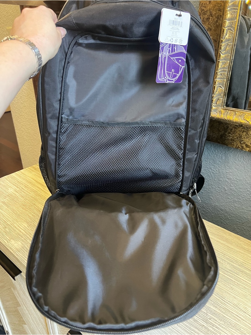 🆕 Targus Groove 17” Black Men's Laptop Backpack with Front Organizer - Picture 10 of 11
